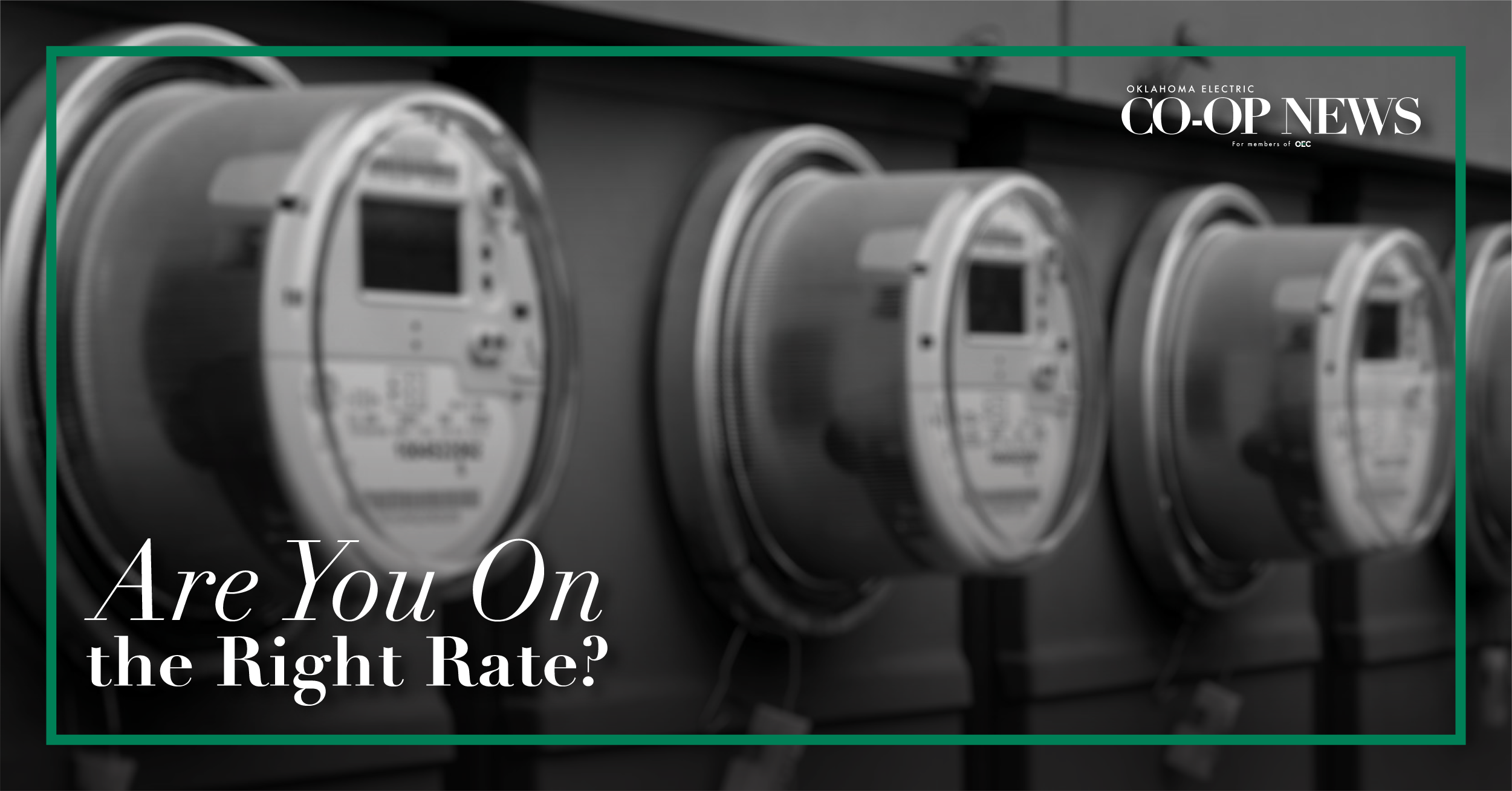 Right. Rate Image Are You On the Right Rate? | OEC News